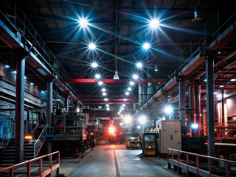 Освещение цехов на производстве: важные моменты