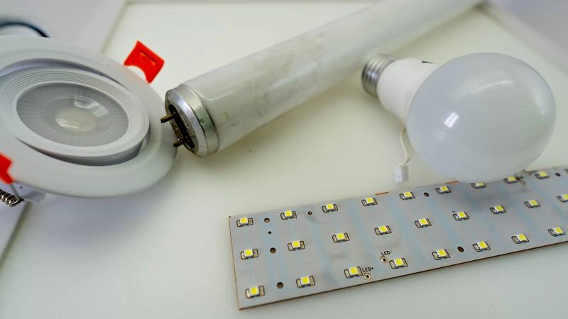 Почему LED-лампа продолжает гореть после выключения