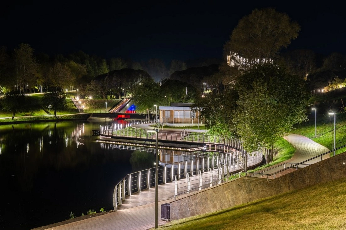 Ночное освещение города: нормы и требования