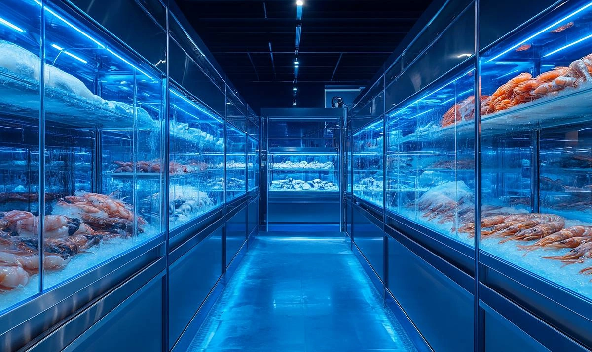 Освещение холодильных и морозильных камер