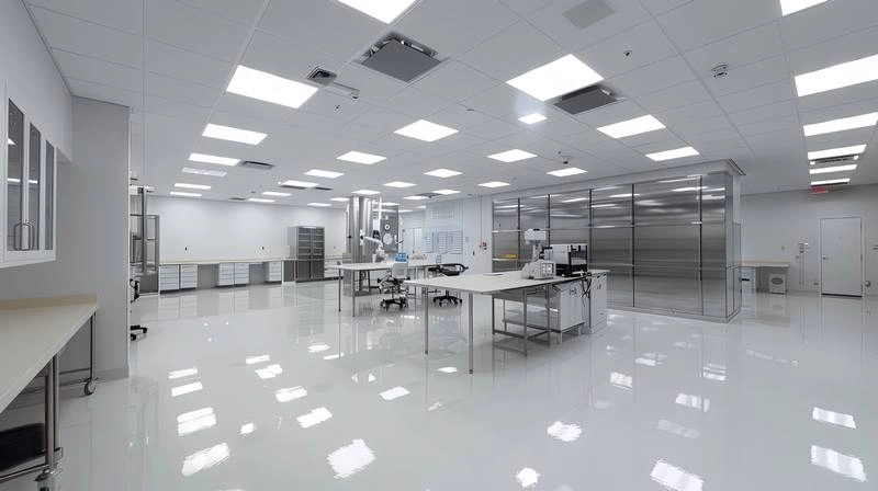 Освещение в лаборатории