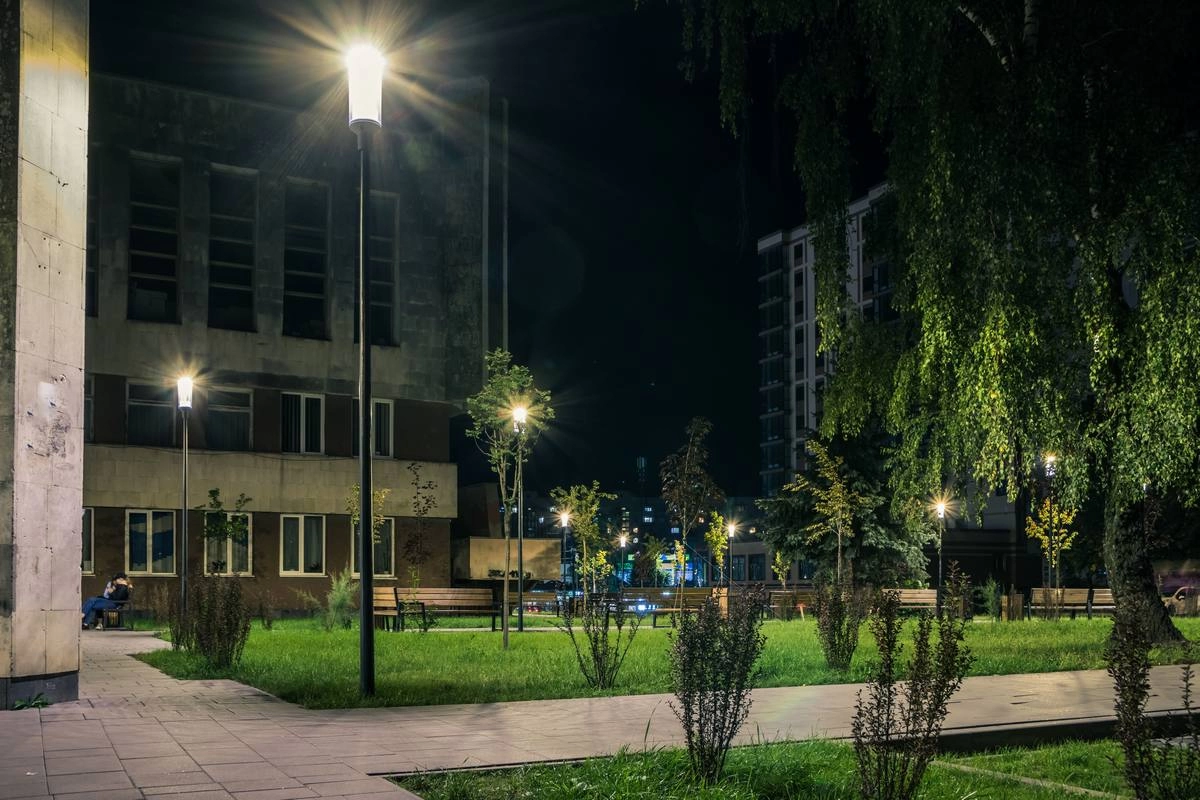 Освещение придомовой территории