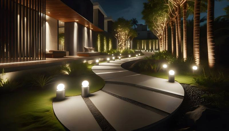 Архитектурная подсветка и ландшафтный свет
