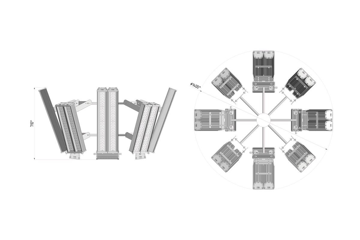 Габаритный чертёж