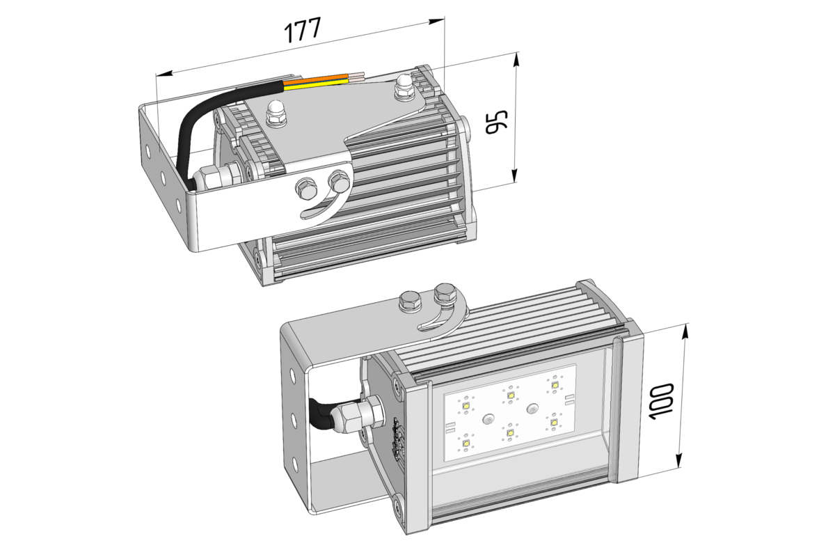 Габаритный чертёж