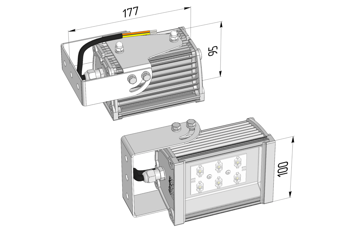 Габаритный чертёж