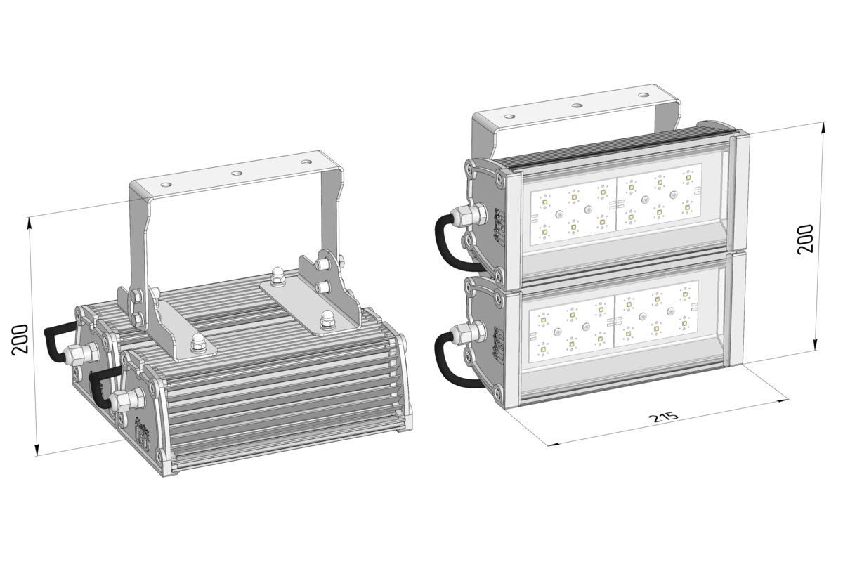 Габаритный чертёж
