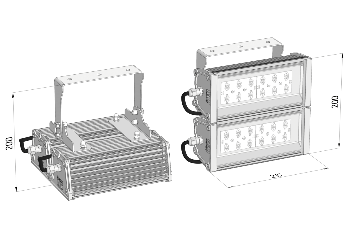 Габаритный чертёж