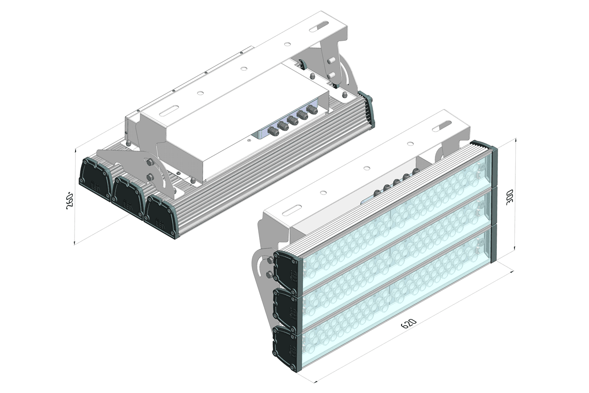 Габаритный чертёж