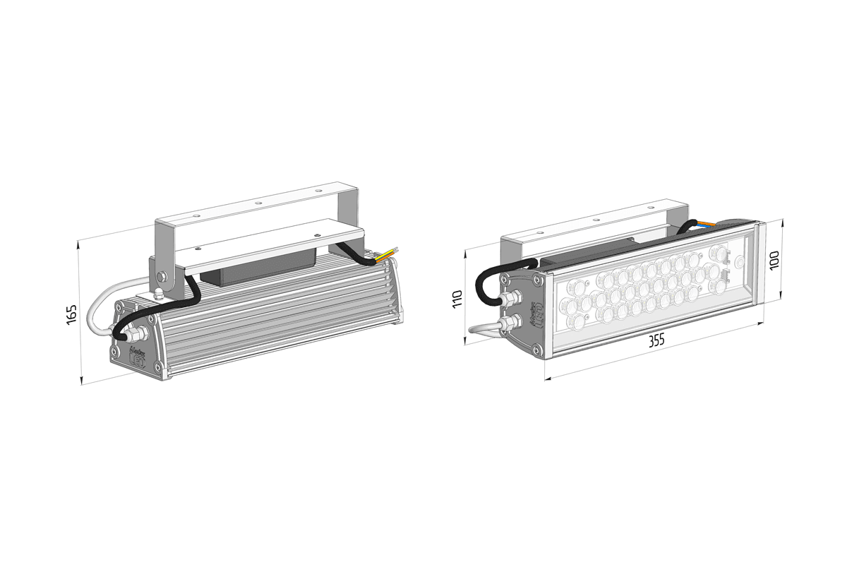 Габаритный чертёж