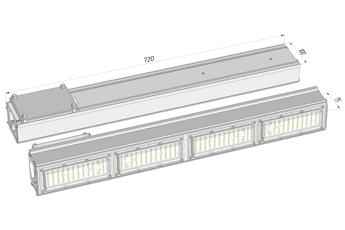 Габаритный чертёж