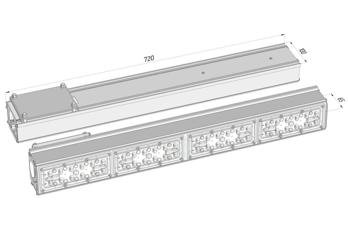 Габаритный чертёж
