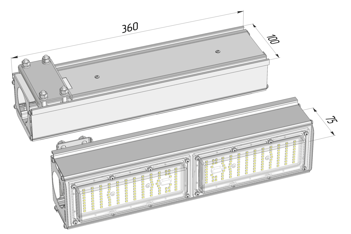 Габаритный чертёж