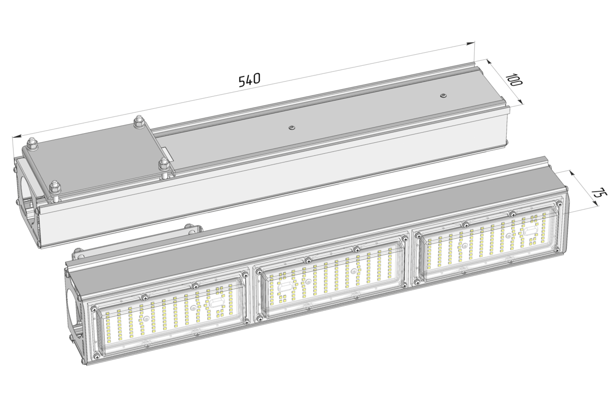 Габаритный чертёж