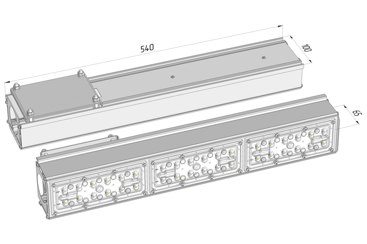 Габаритный чертёж