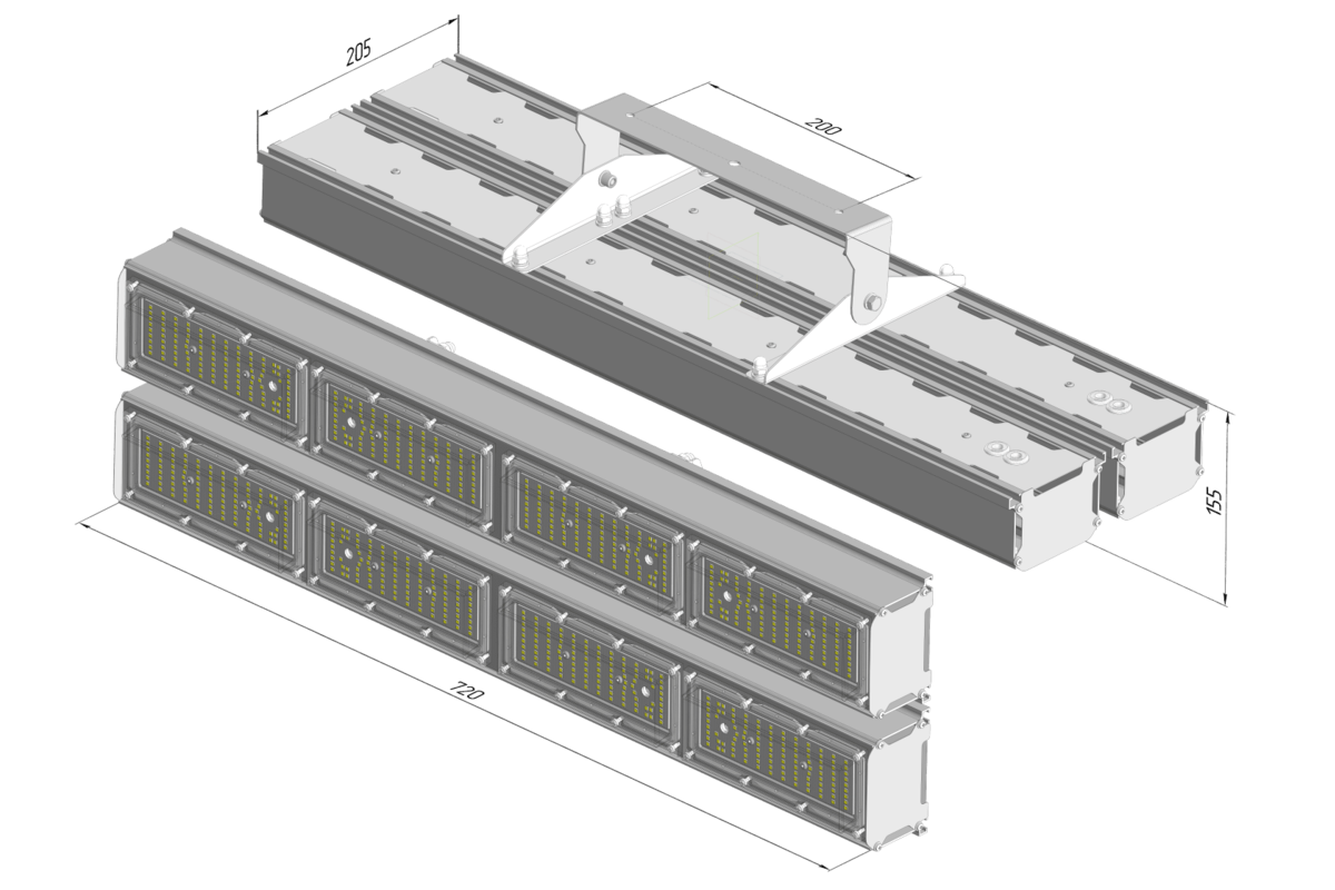 Габаритный чертёж