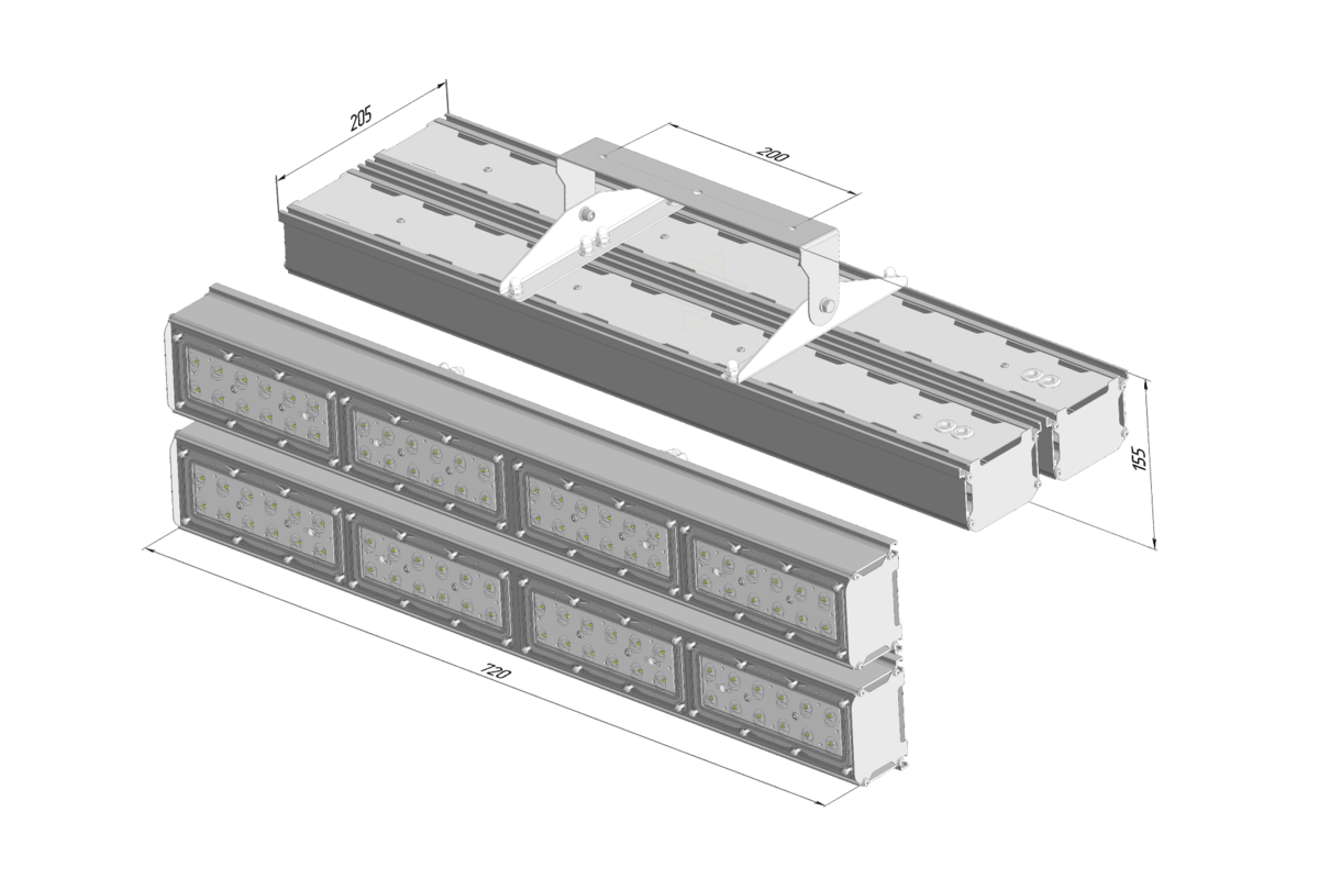 Габаритный чертёж