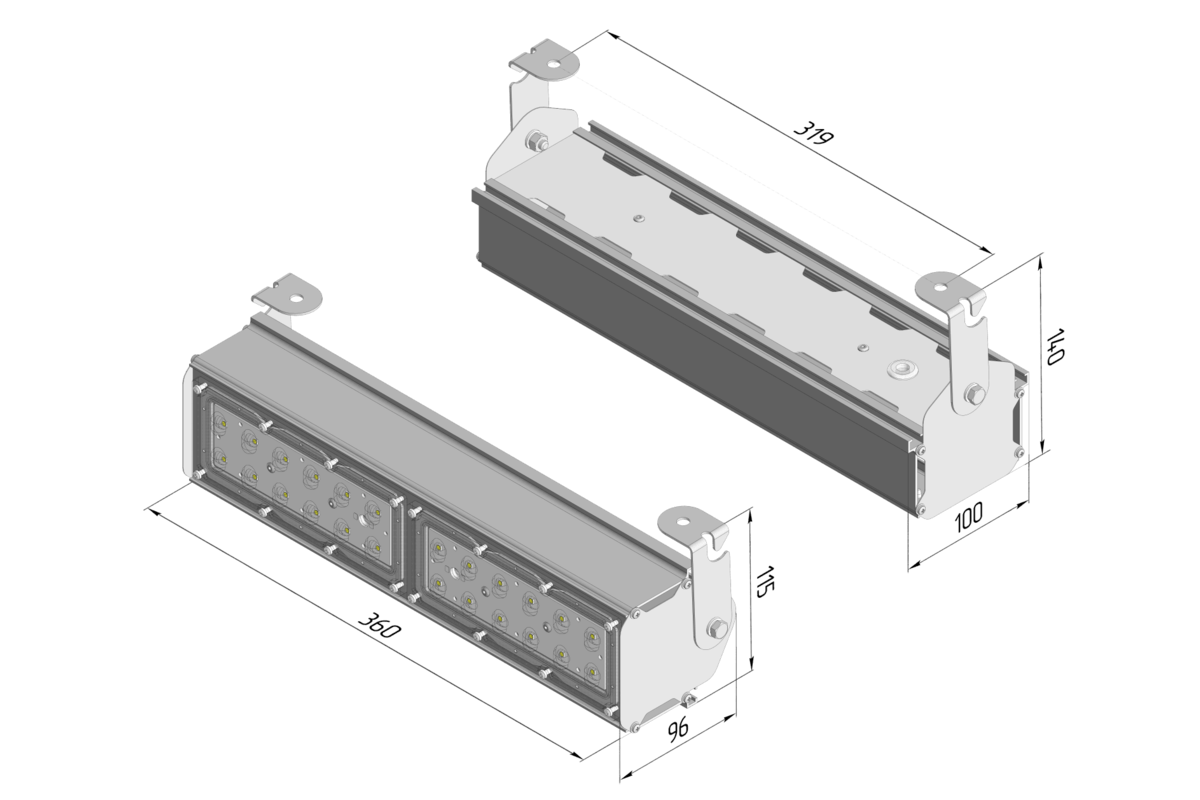 Габаритный чертёж