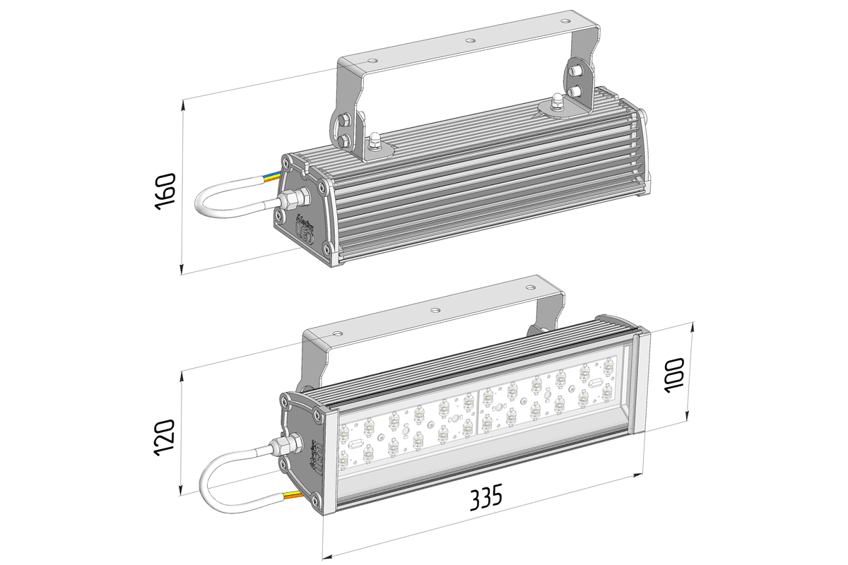 Габаритный чертёж