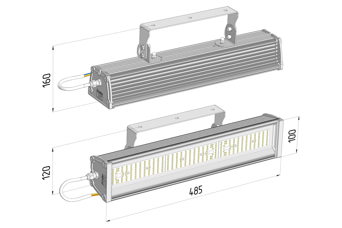 Габаритный чертёж