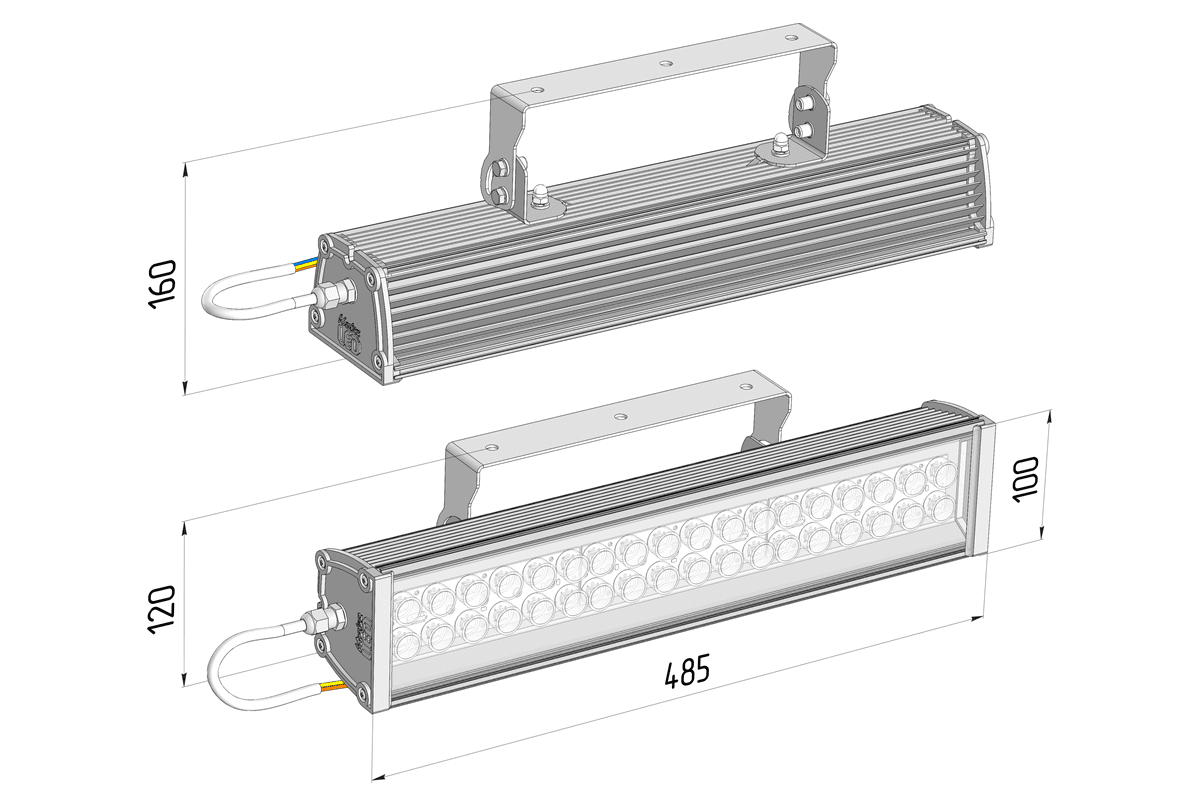 Габаритный чертёж