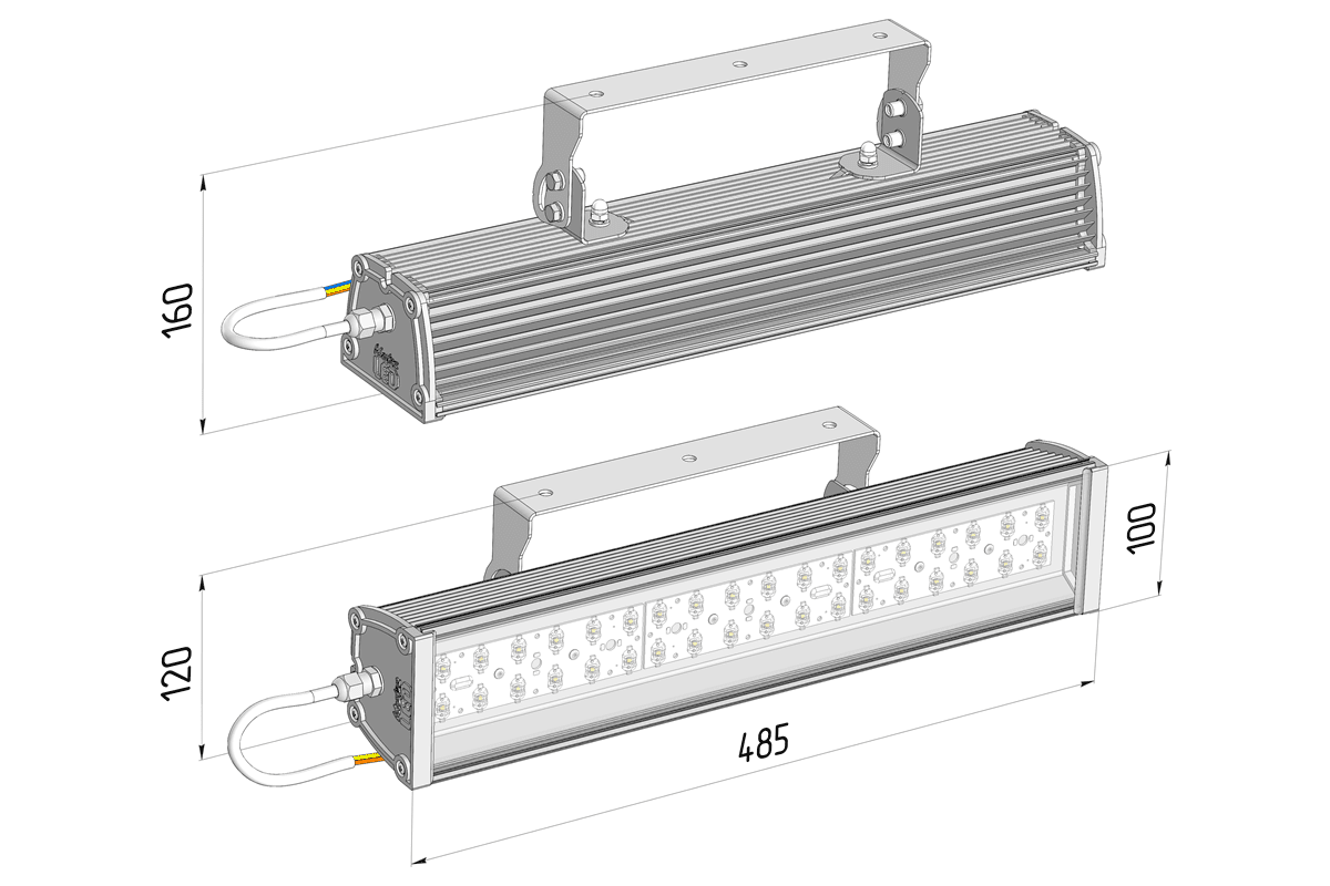 Габаритный чертёж