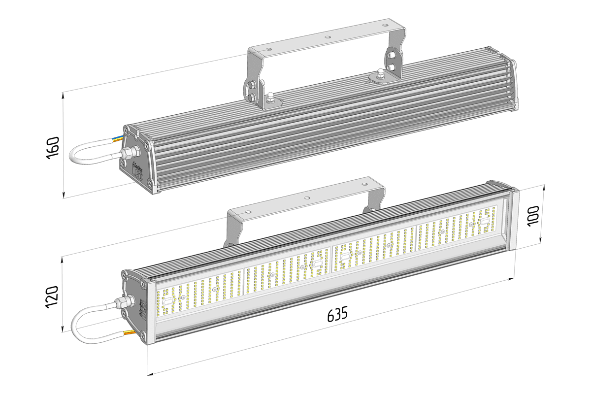 Габаритный чертёж