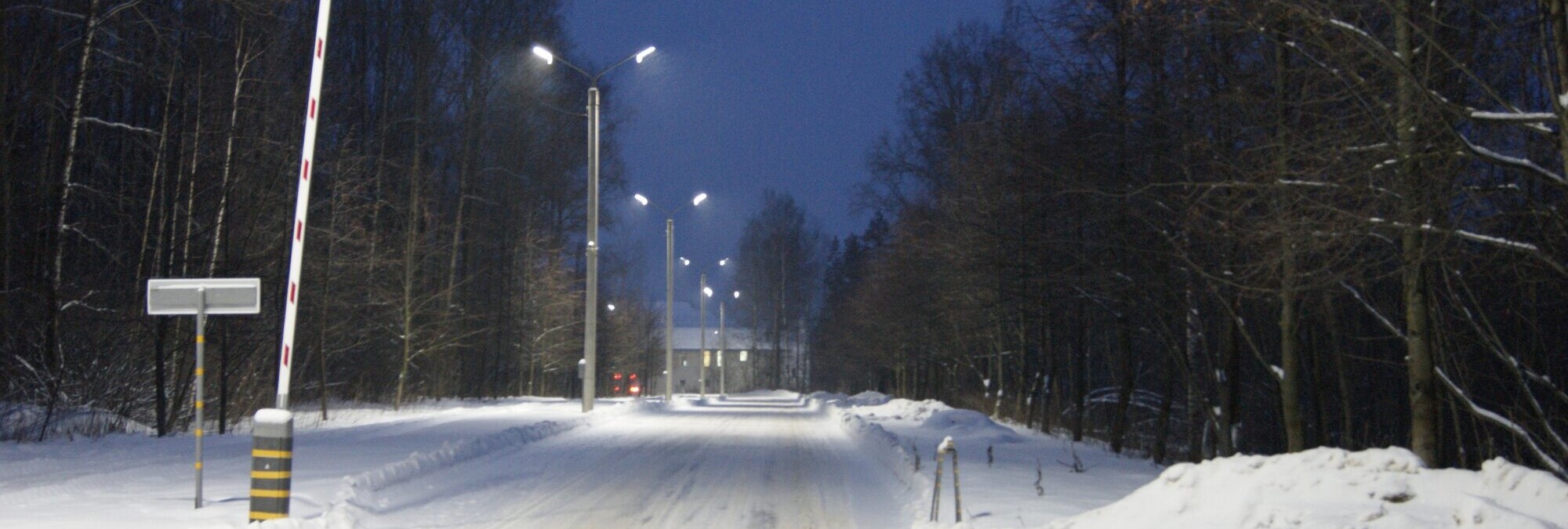 Подъездная дорога к ледовому дворцу