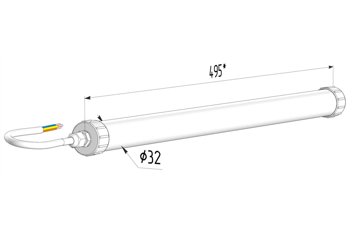 Габаритный чертёж