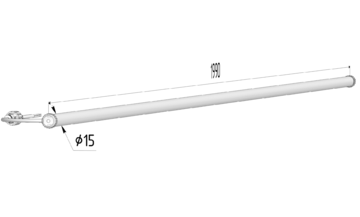 Контурная система освещения Т15 - 5 Вт/м