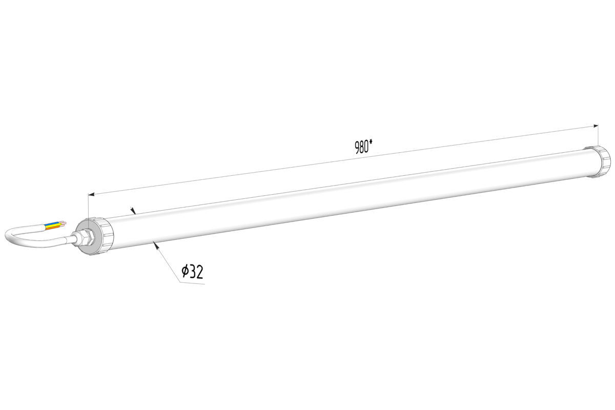 Габаритный чертёж