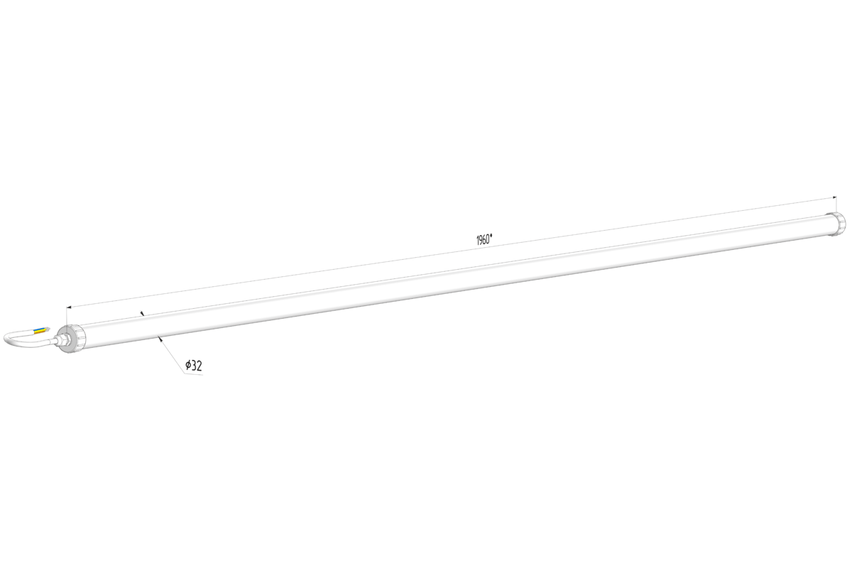 Габаритный чертёж