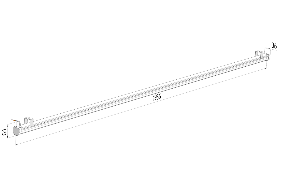 Габаритный чертёж