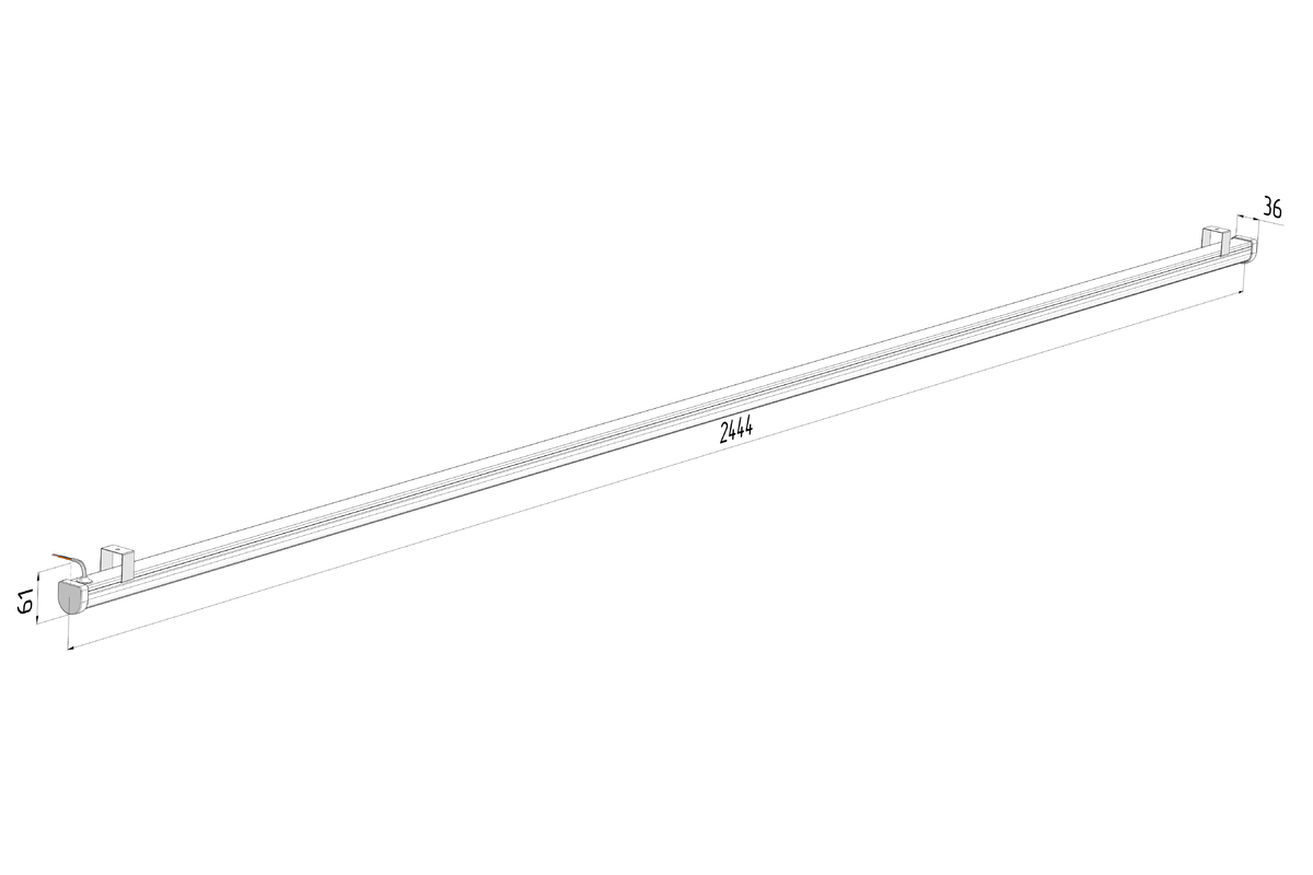 Габаритный чертёж