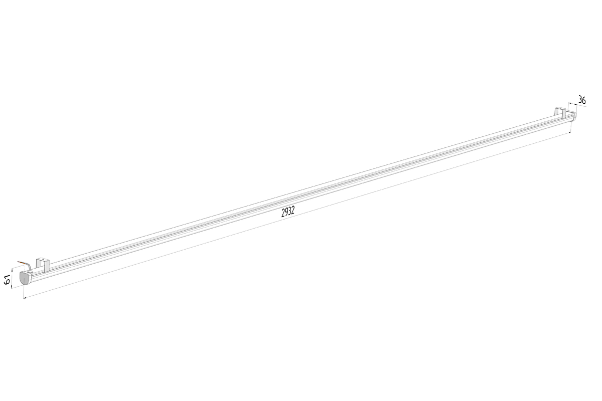 Габаритный чертёж