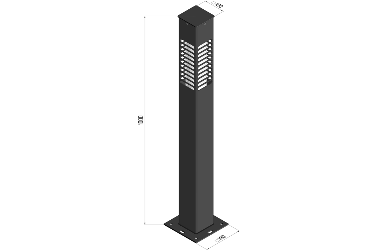 Габаритный чертёж