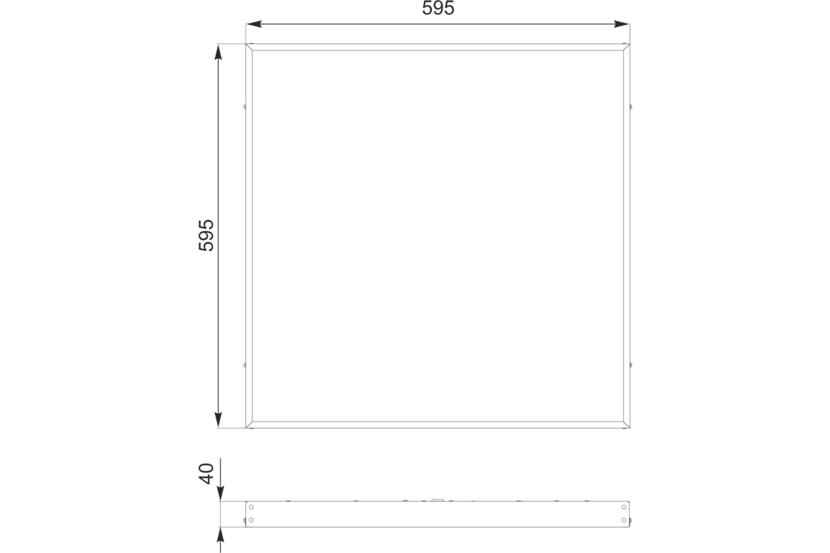 Габаритный чертёж