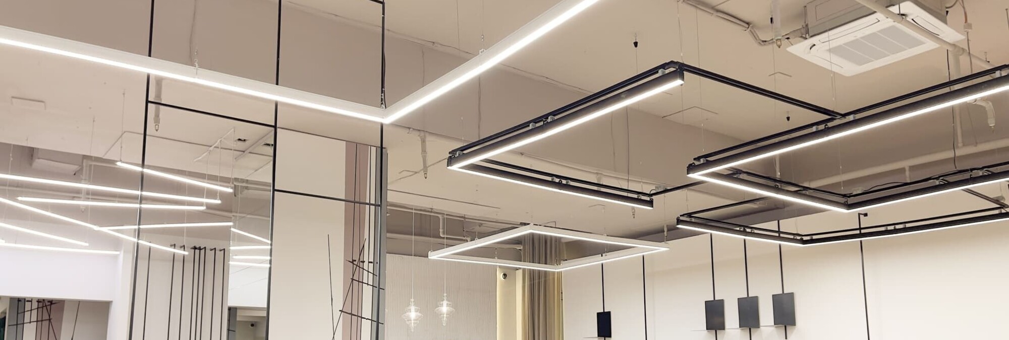 Освещение магазина