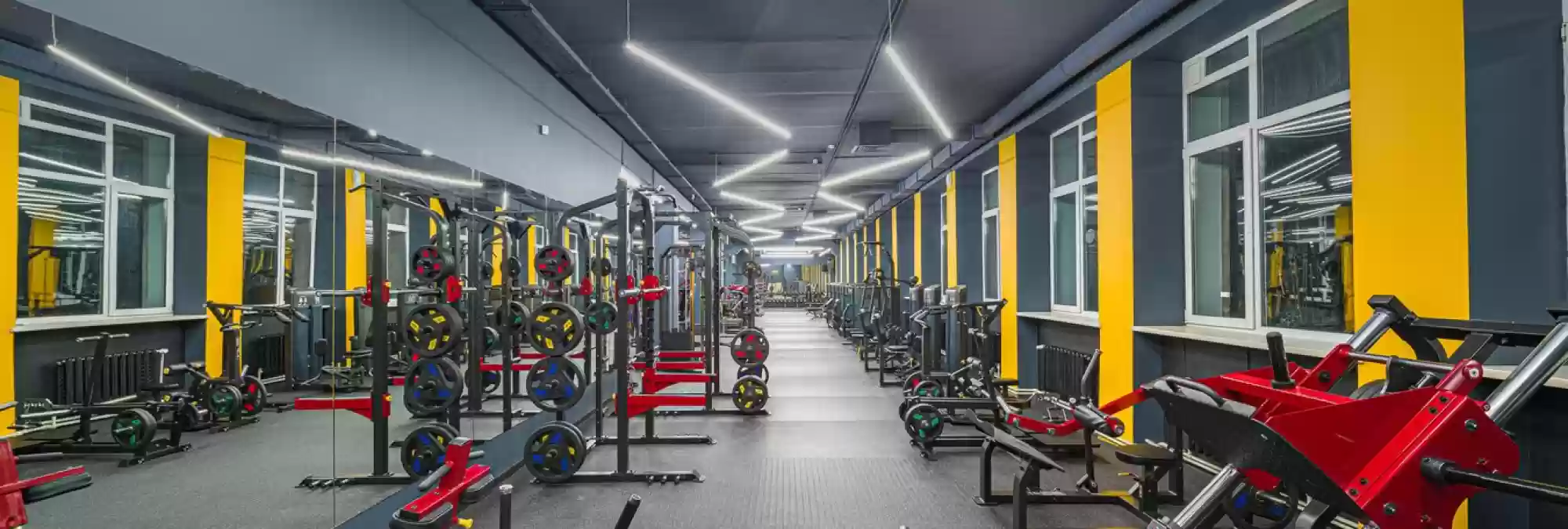 Освещение фитнес центра