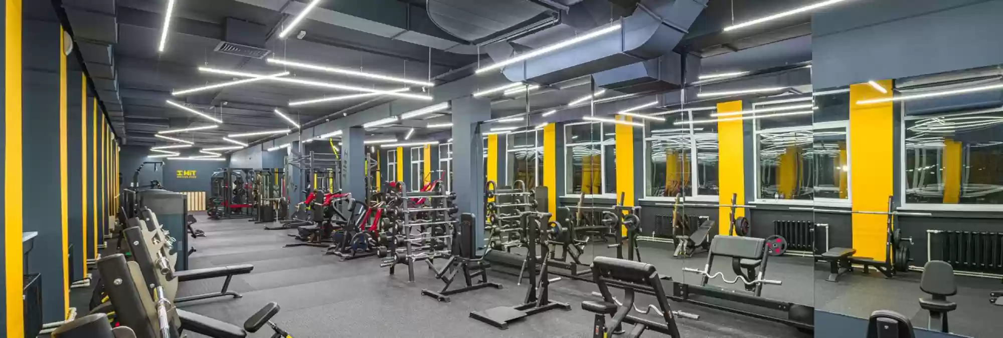 Освещение фитнес центра