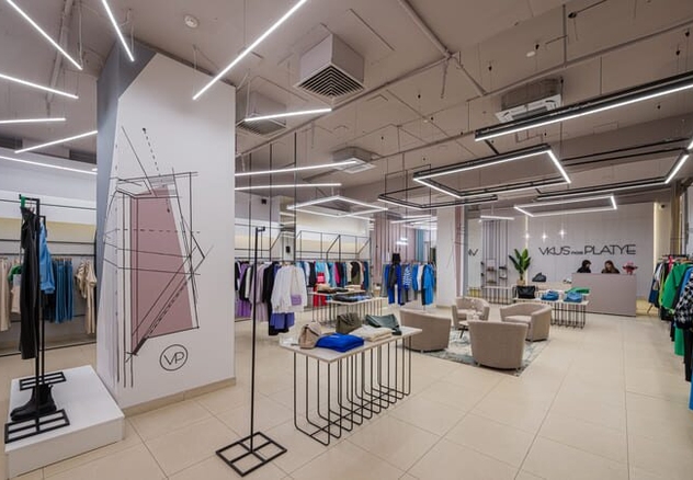 Торговых залов и галерей